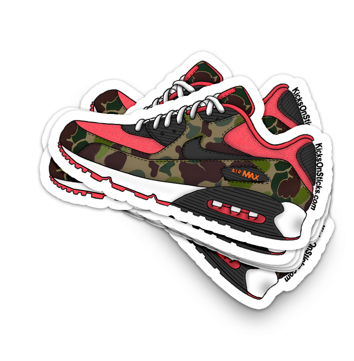 Air Max 90 "Reverse Duck Camo" Sneaker Sticker