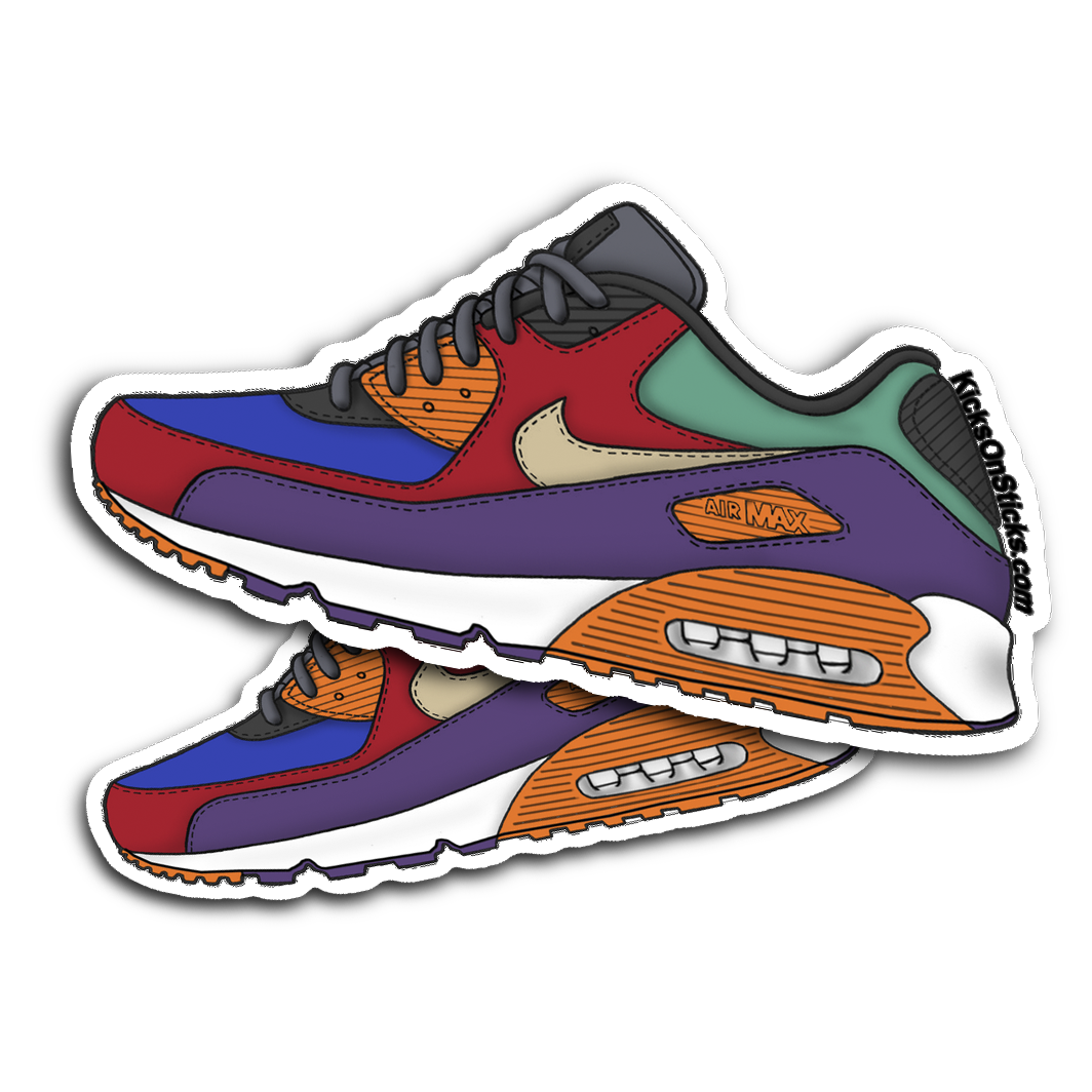 Air Max 90 "Viotech" Sneaker Sticker