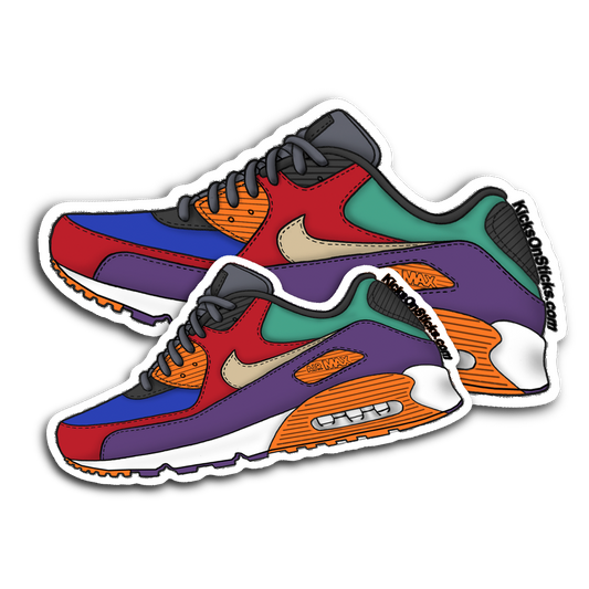Air Max 90 "Viotech" Sneaker Sticker
