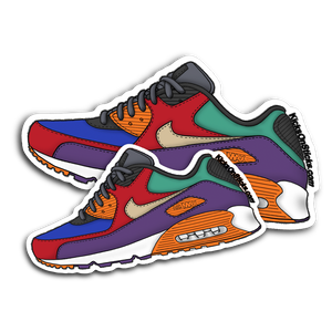 Air Max 90 "Viotech" Sneaker Sticker