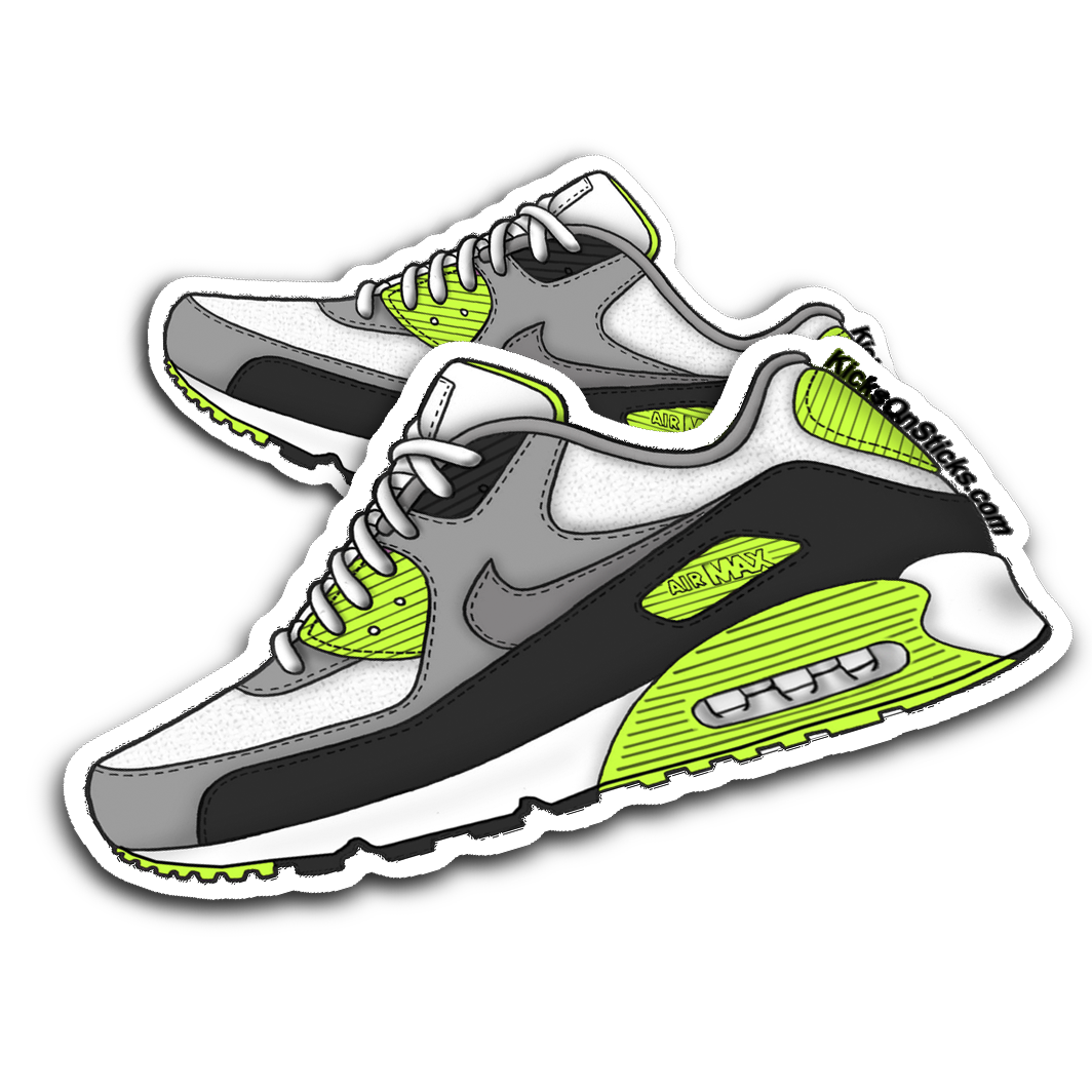 Air Max 90 "Volt" Sneaker Sticker