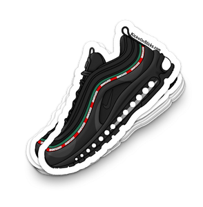 Air Max 97 "UNDFTD Black" Sneaker Sticker