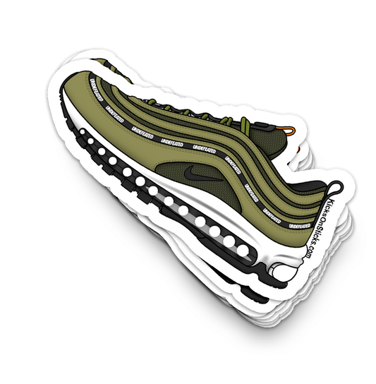 Air Max 97 "UNDFTD Militia Green" Sneaker Sticker