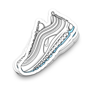 Air Max 97 "White Hot" Sneaker Sticker