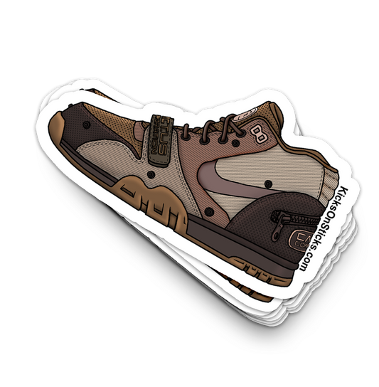 Air Trainer 1 "Cactus Chocolate" Sneaker Sticker
