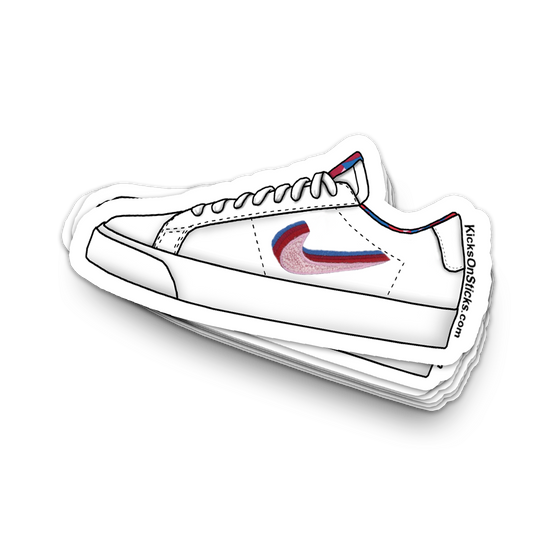 SB Blazer Low "Parra" Sneaker Sticker