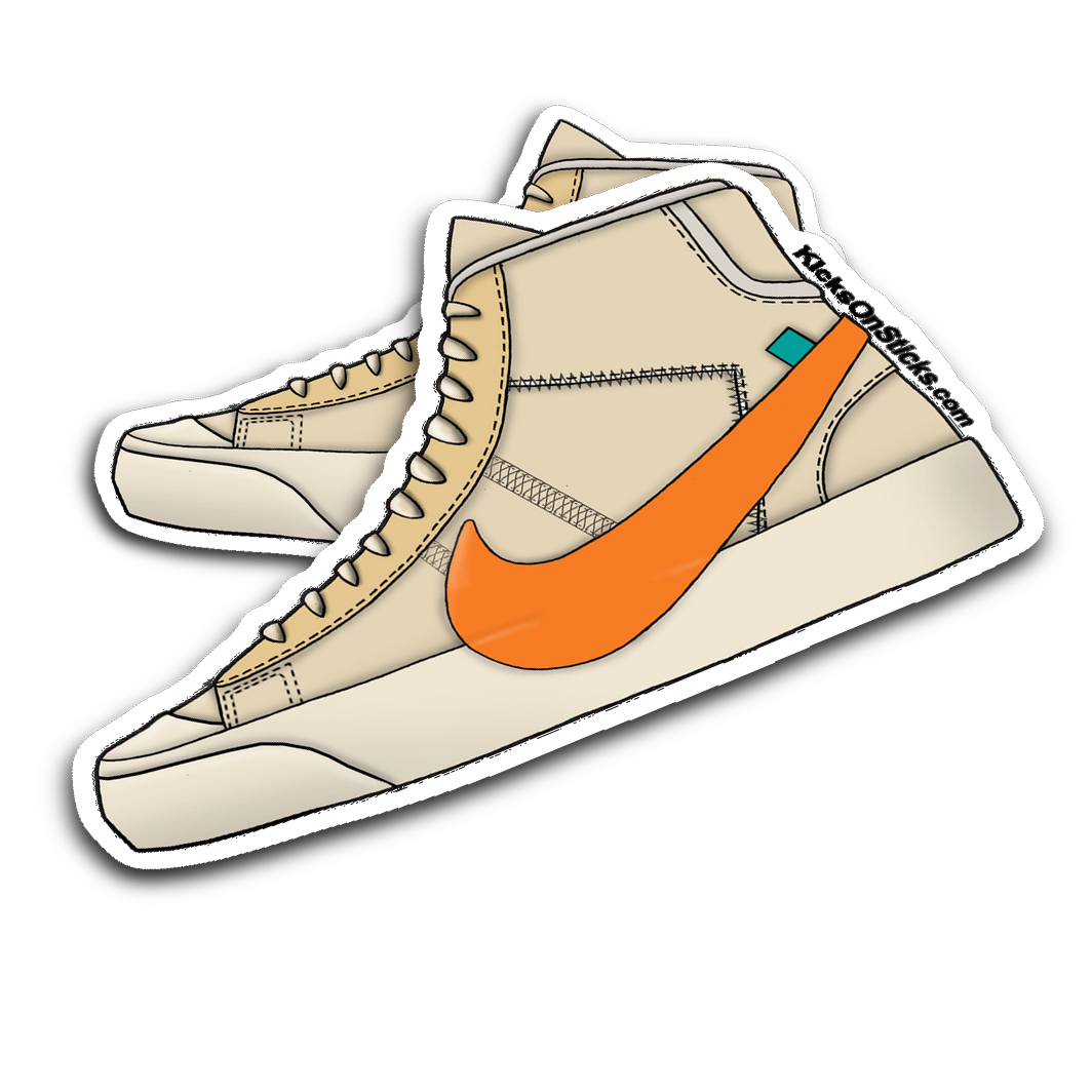 Blazer Off-White "All Hallows Eve" Sneaker Sticker