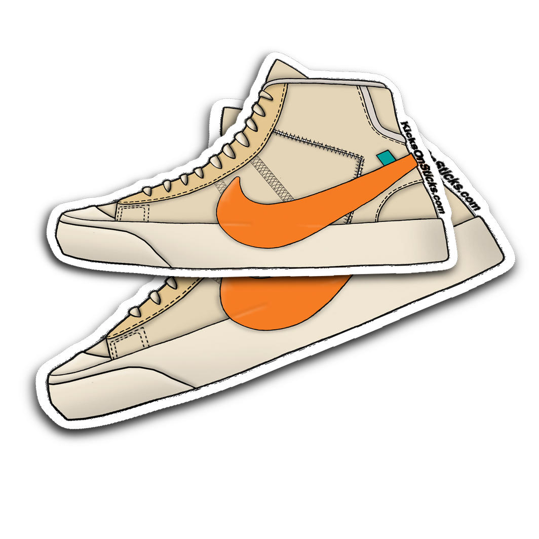 Blazer Off-White "All Hallows Eve" Sneaker Sticker