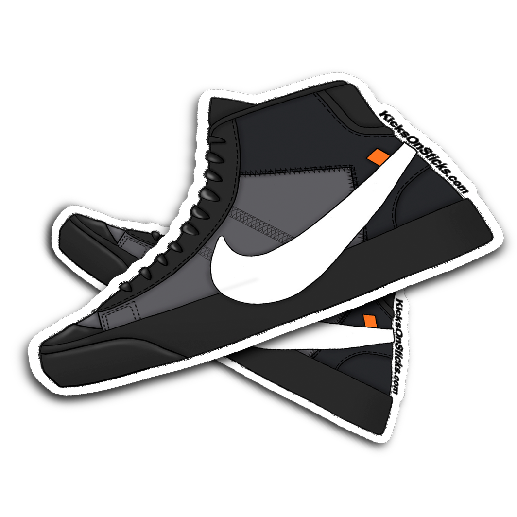 Blazer Off-White "Grim Reaper" Sneaker Sticker