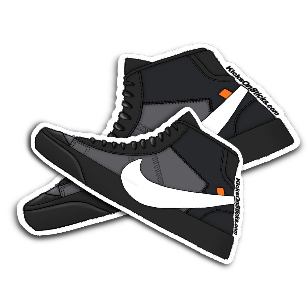 Blazer Off-White "Grim Reaper" Sneaker Sticker
