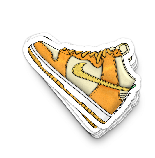 SB Dunk High "420 Pineapple" Sneaker Sticker