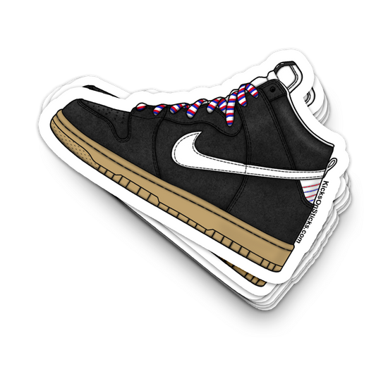 SB Dunk High "Barbershop" Sneaker Sticker