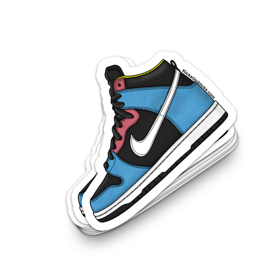 SB Dunk High "Bazooka Joe" Sneaker Sticker