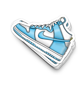 Dunk High "Blue Chill" Sneaker Sticker