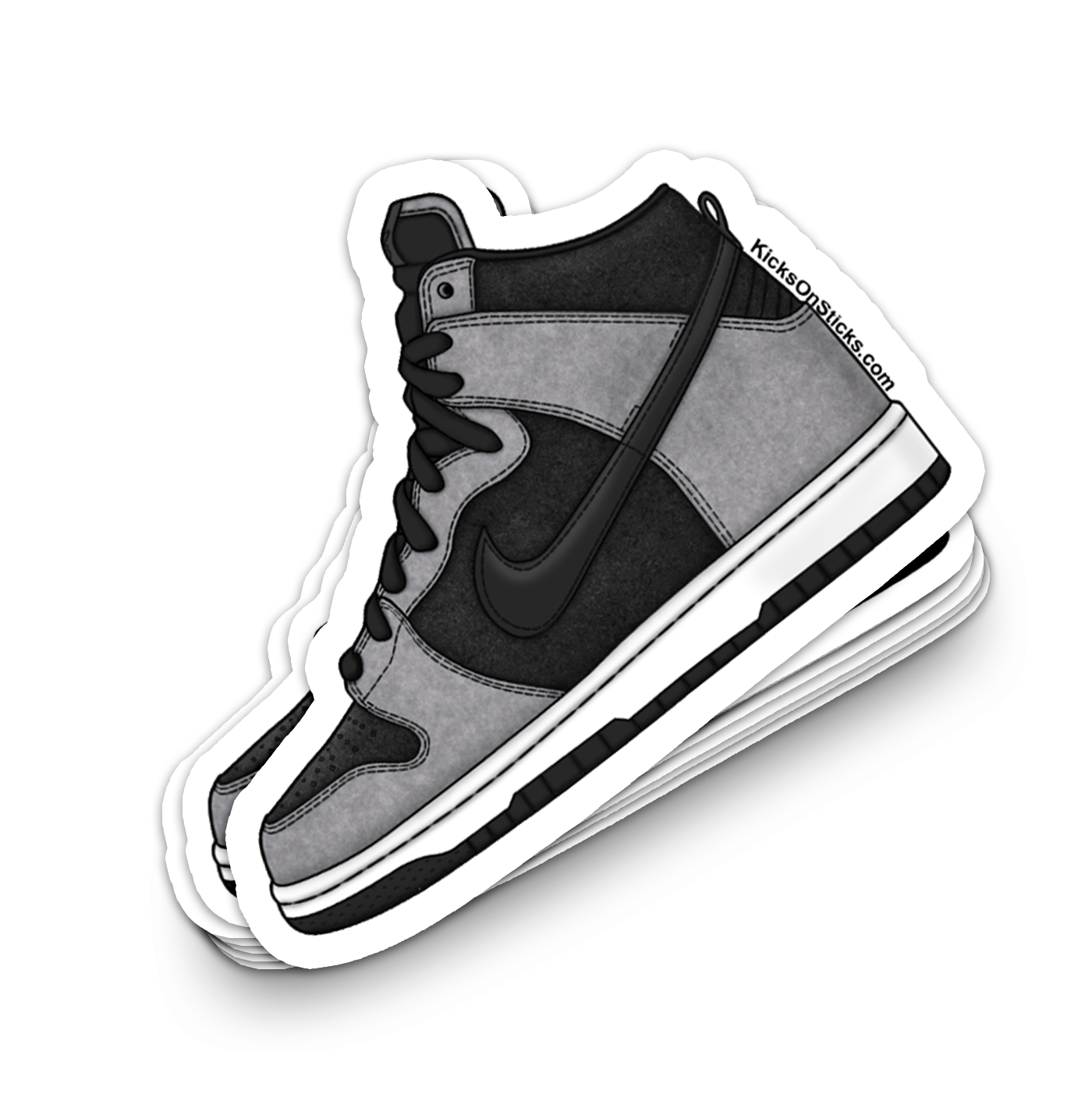 SB Dunk High "Clay" Sneaker Sticker