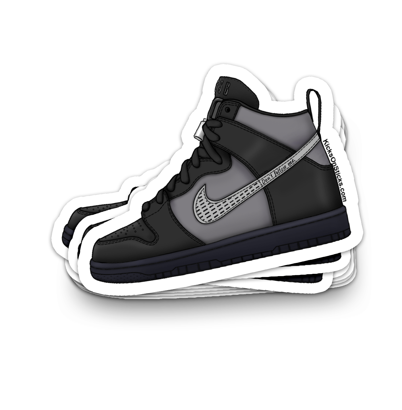 SB Dunk High "FPAR" Sneaker Sticker