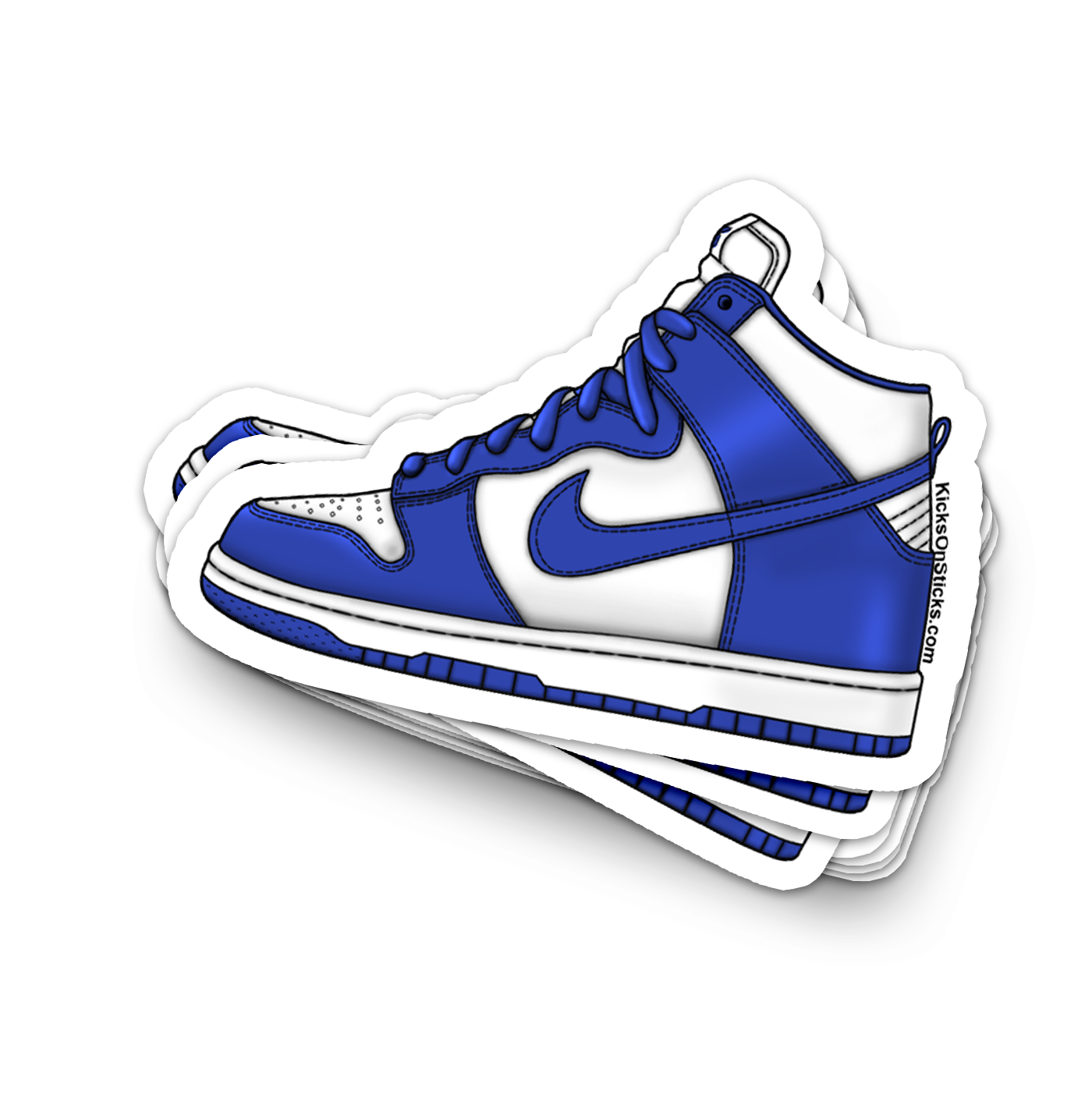 Dunk High "Game Royal" Sneaker Sticker