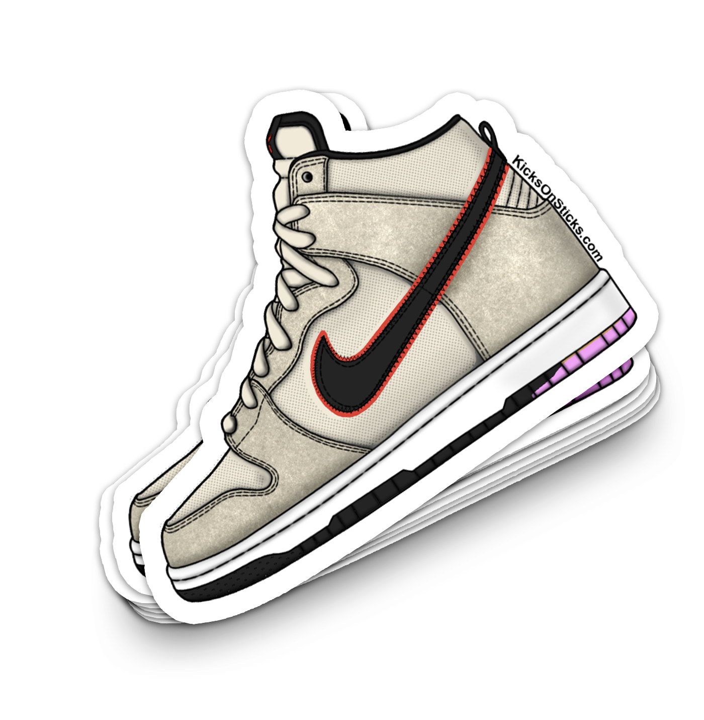 SB Dunk High "Giants" Sneaker Sticker