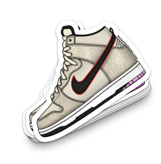 SB Dunk High "Giants" Sneaker Sticker