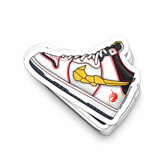 SB Dunk High "Gundam Unicorn" Sneaker Sticker