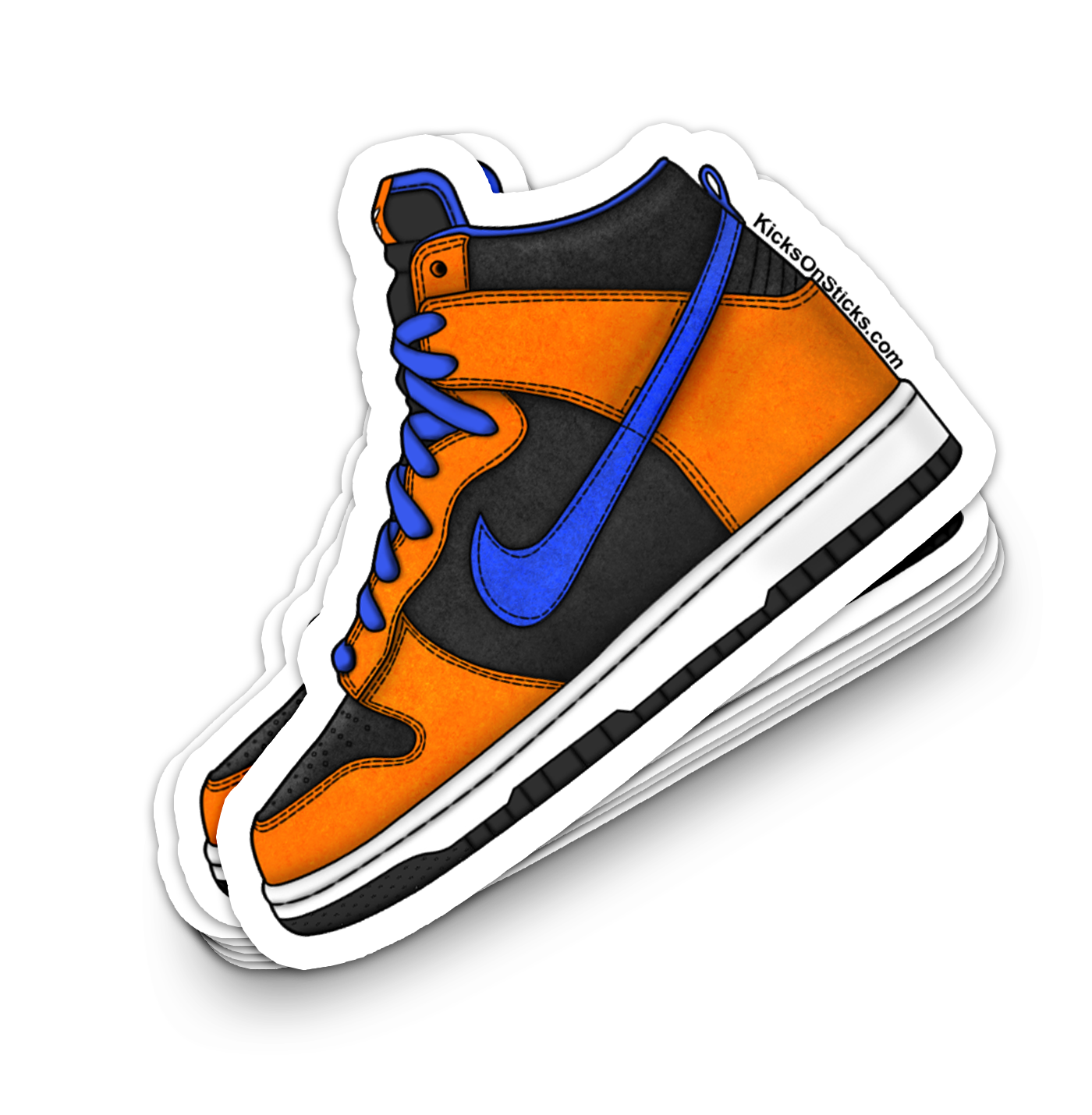 SB Dunk High "Knicks" Sneaker Sticker