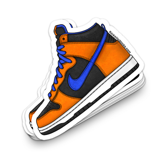 SB Dunk High "Knicks" Sneaker Sticker