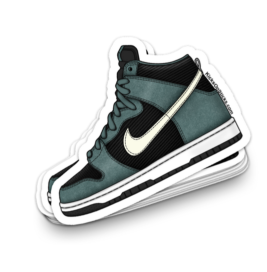 SB Dunk High "Mineral Slate" Sneaker Sticker