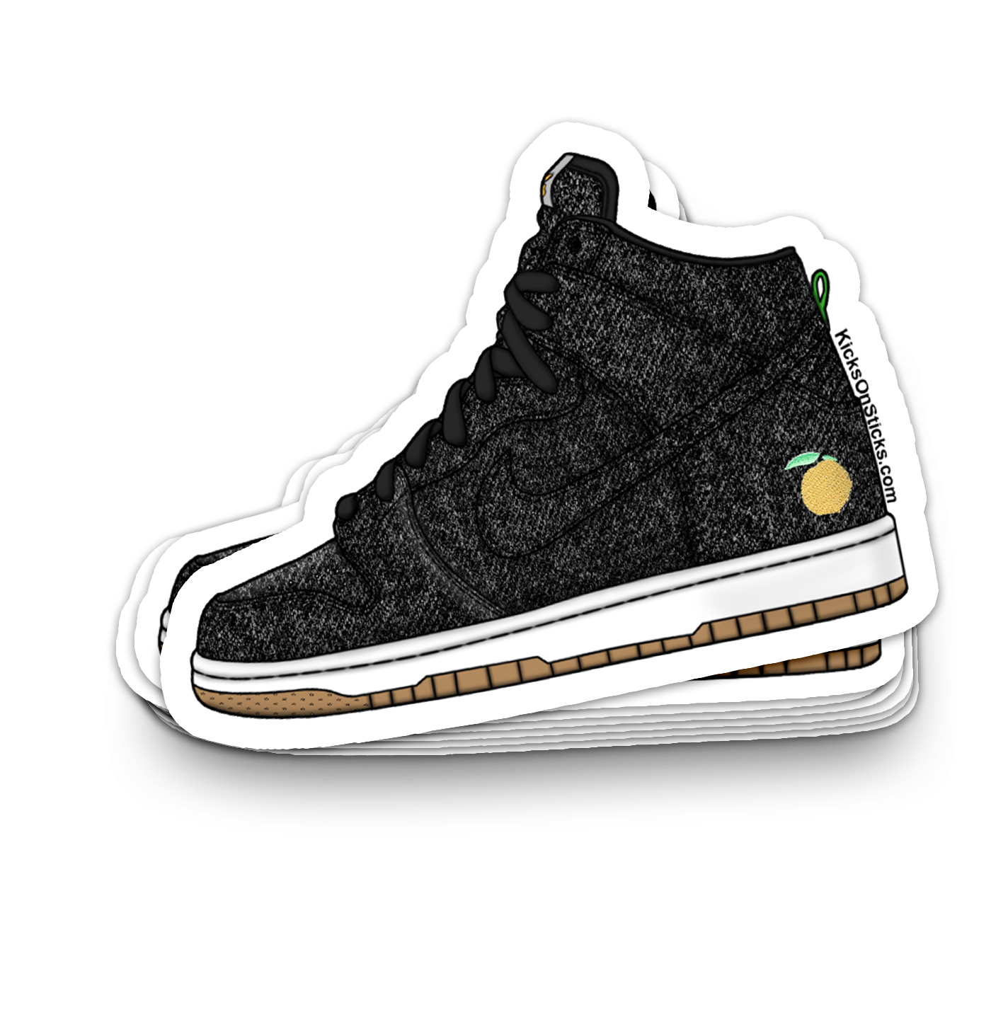 SB Dunk High "Momofuku" Sneaker Sticker