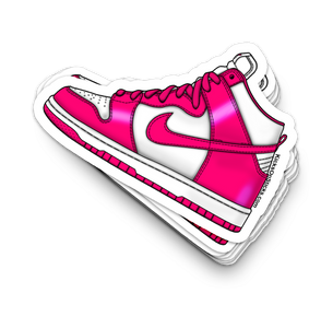 Dunk High "Prime Pink" Sneaker Sticker