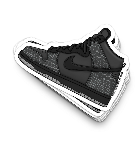 Dunk High "Reflective Alligator" Sneaker Sticker