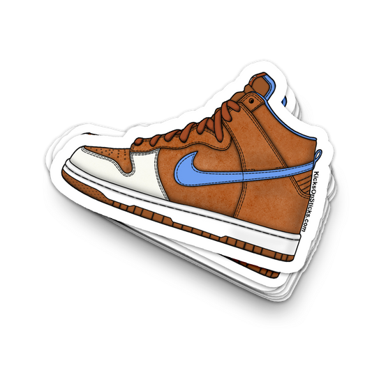 SB Dunk High "Skate Mental" Sneaker Sticker