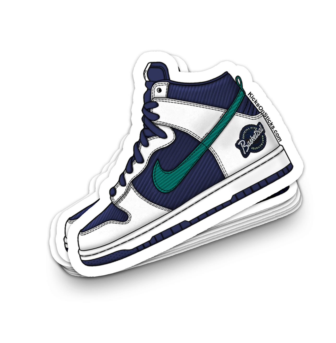 Dunk High "Sport Specialties" Sneaker Sticker