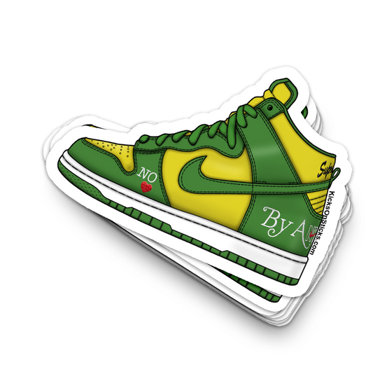 SB Dunk High "Supreme BAM Brazil" Sneaker Sticker