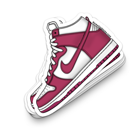SB Dunk High "ISO Sweetbeet" Sneaker Sticker