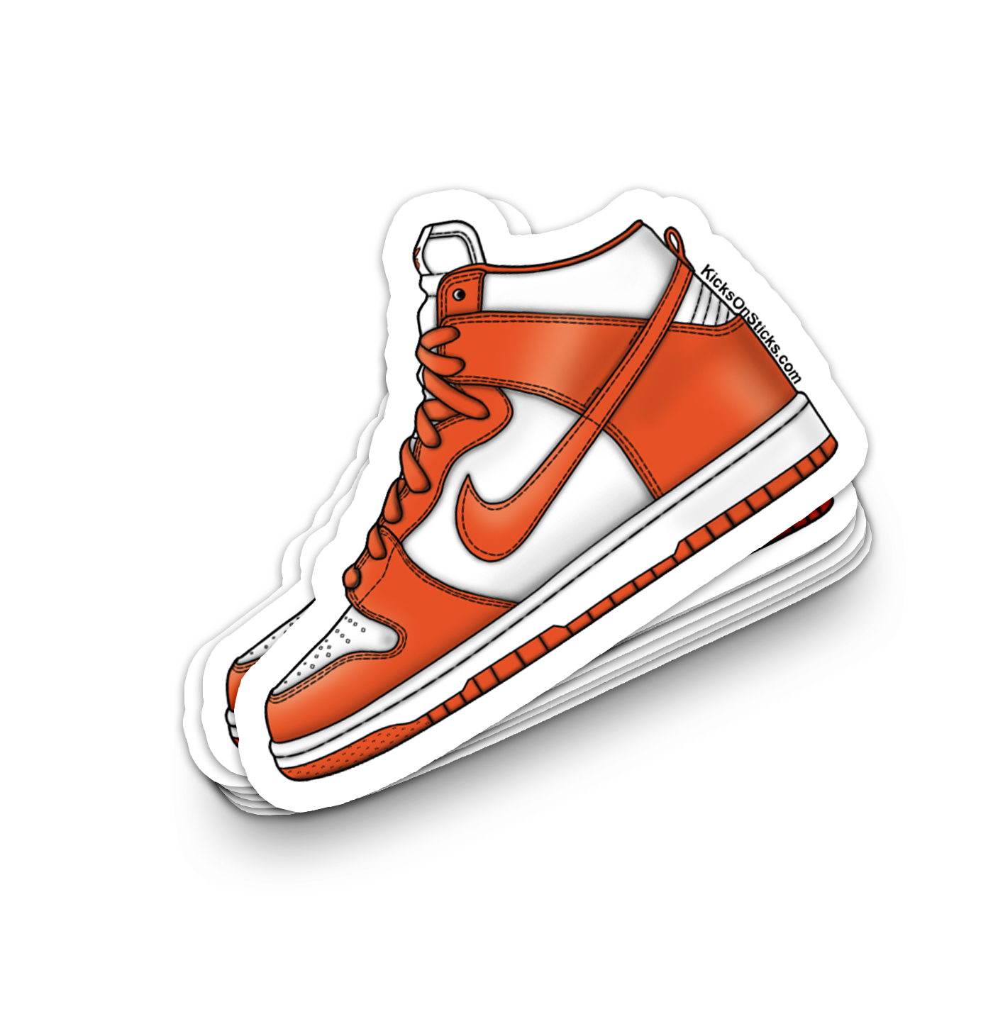Dunk High "Syracuse 2021" Sneaker Sticker