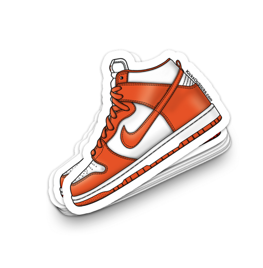 Dunk High "Syracuse 2021" Sneaker Sticker