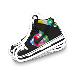 SB Dunk High "TV Signal" Sneaker Sticker