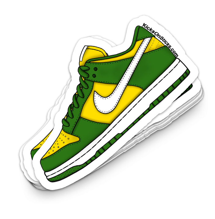 Dunk Low "Brazil" Sneaker Sticker