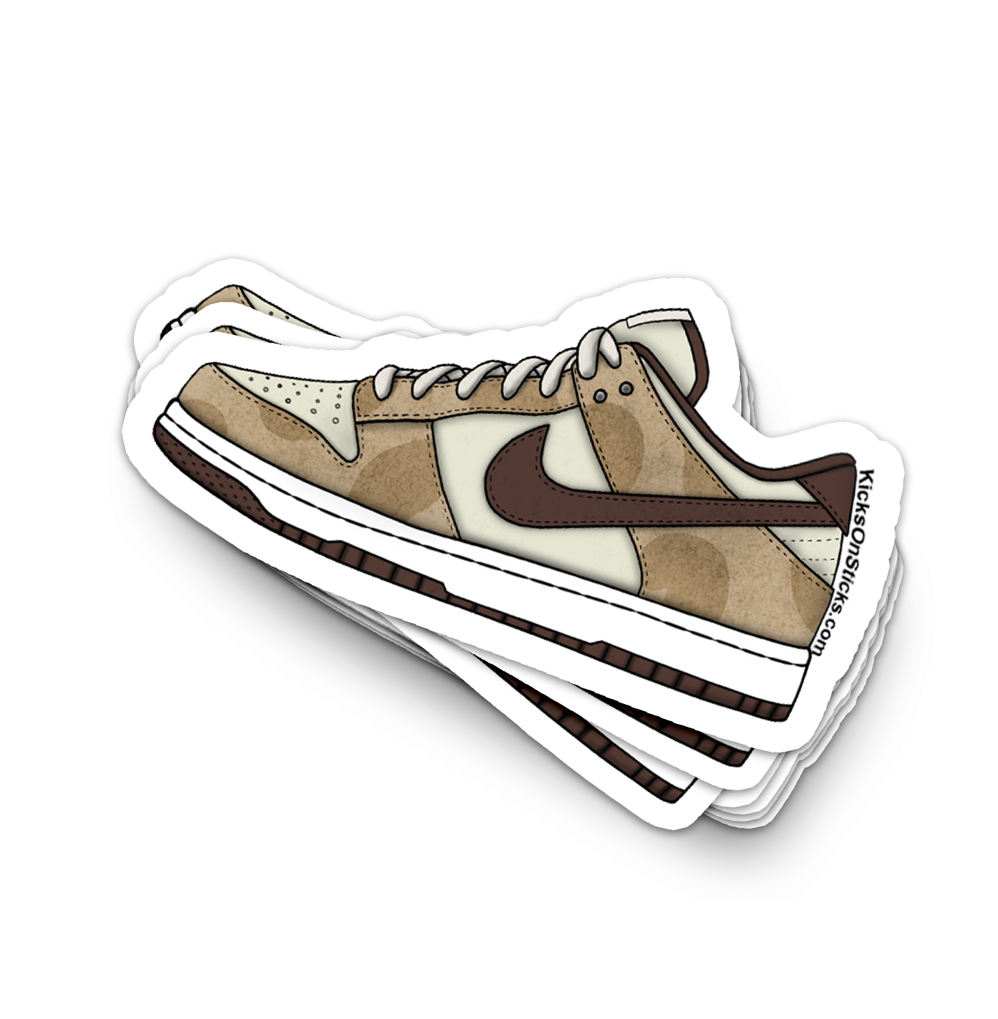 Dunk Low "Cheetah Giraffe" Sneaker Sticker