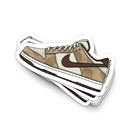 Dunk Low "Cheetah Giraffe" Sneaker Sticker