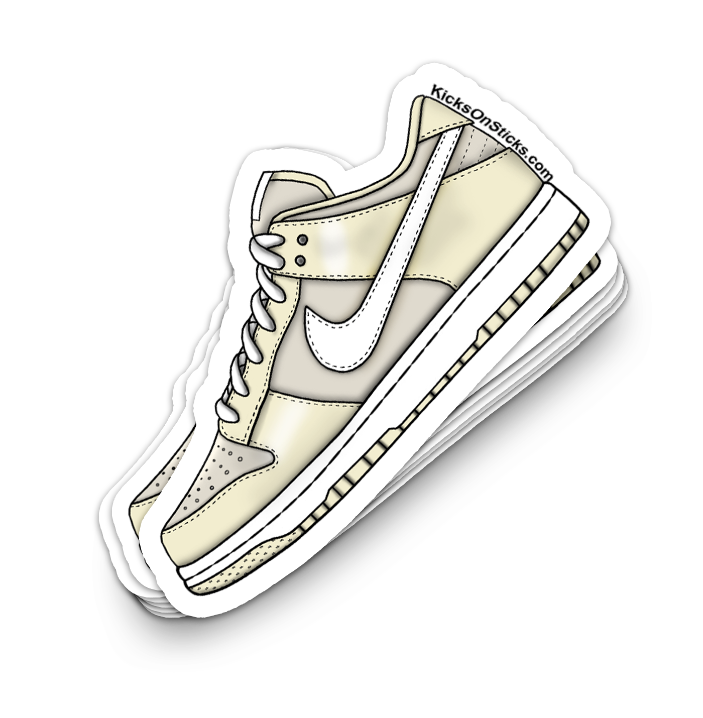 Dunk Low "Coconut Milk" Sneaker Sticker