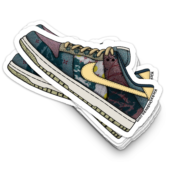 Dunk Low "Community Garden" Sneaker Sticker