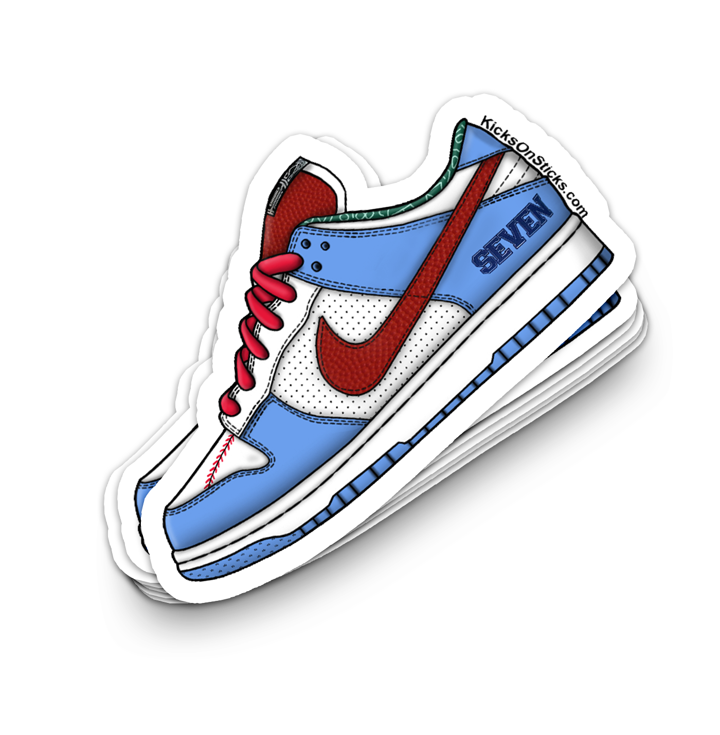Dunk Low "Doernbecher 07" Sneaker Sticker