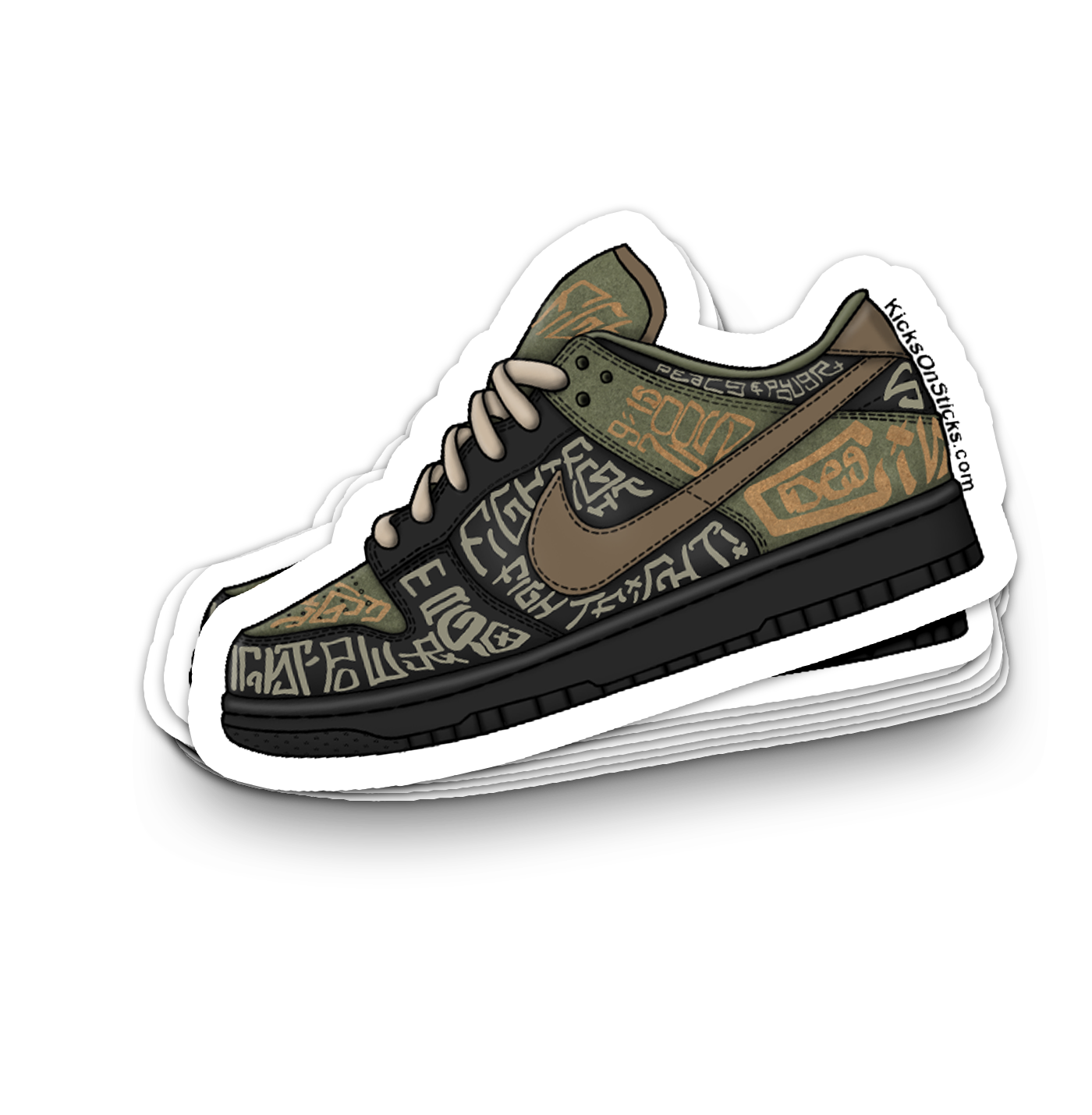 Dunk Low "Doernbecher '13" Sneaker Sticker