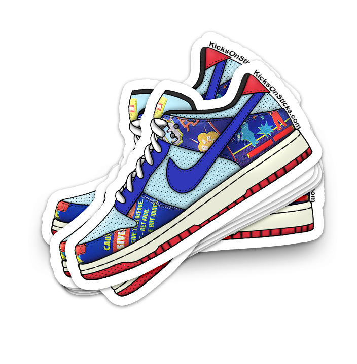 Dunk Low "Firecracker CNY" Sneaker Sticker