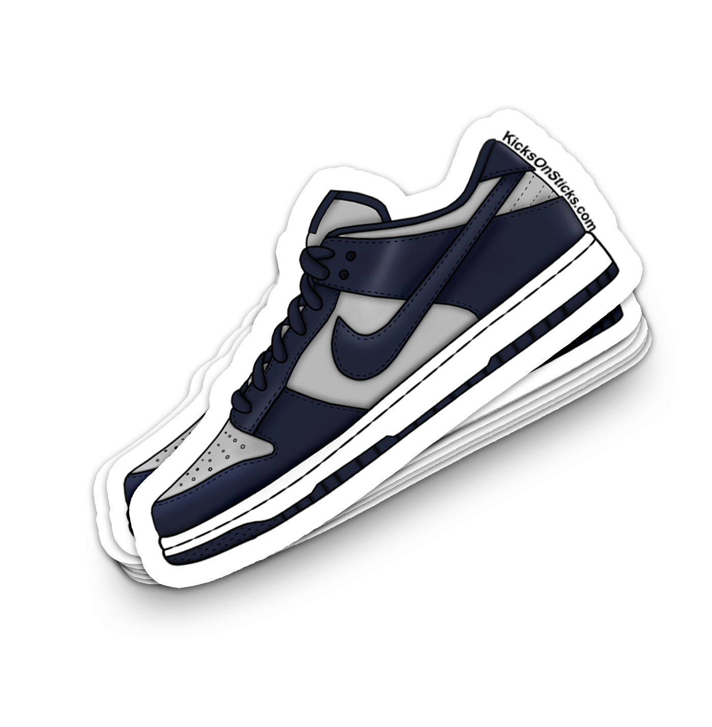 Dunk Low "Georgetown" Sneaker Sticker