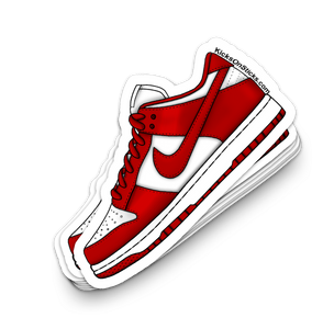 Dunk Low "Gym Red" Sneaker Sticker