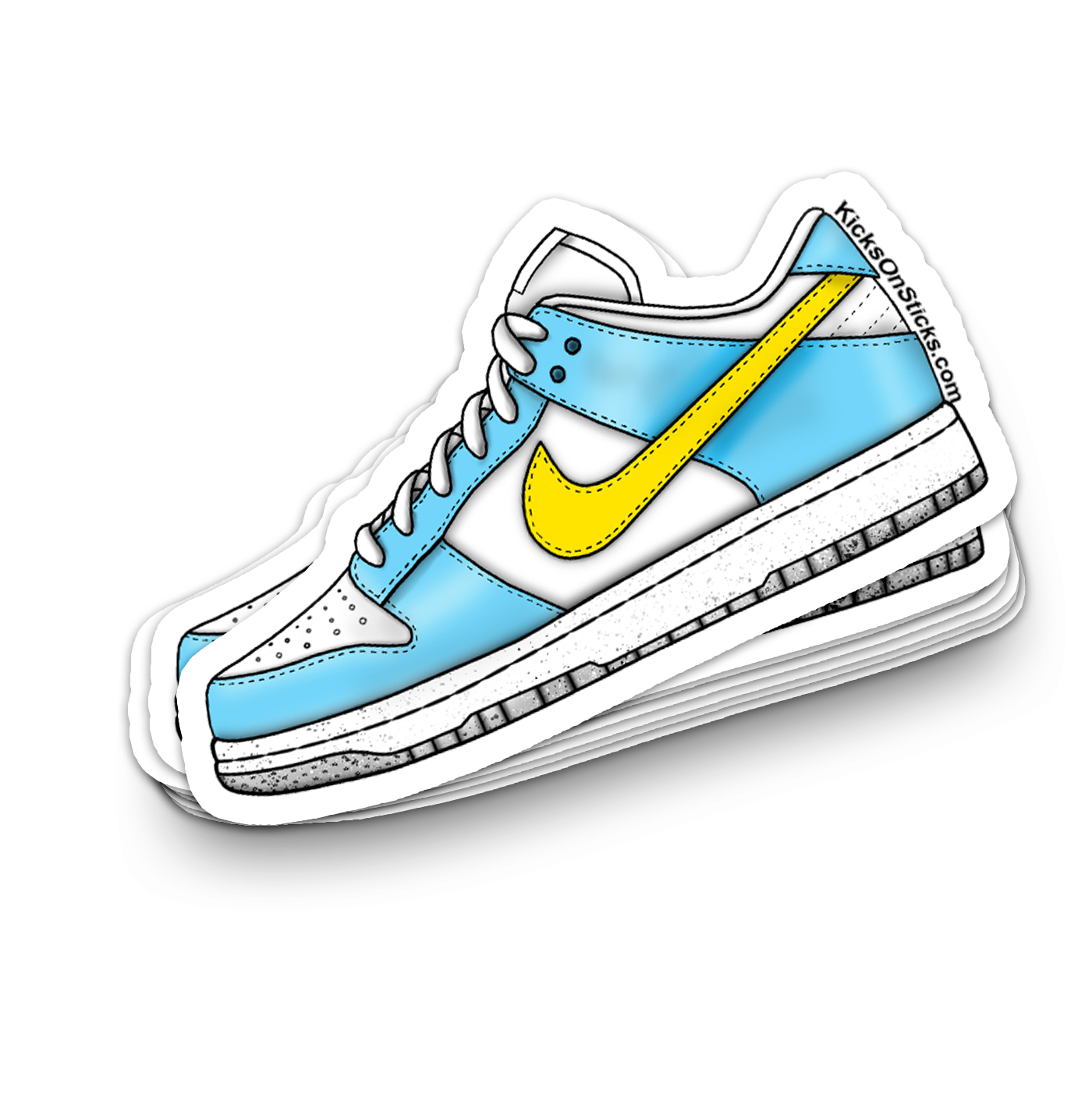Dunk Low "Homer" Sneaker Sticker