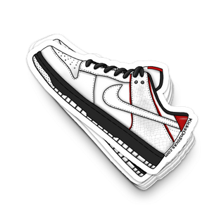 Dunk Low "Jordan Pack 2 White" Sneaker Sticker