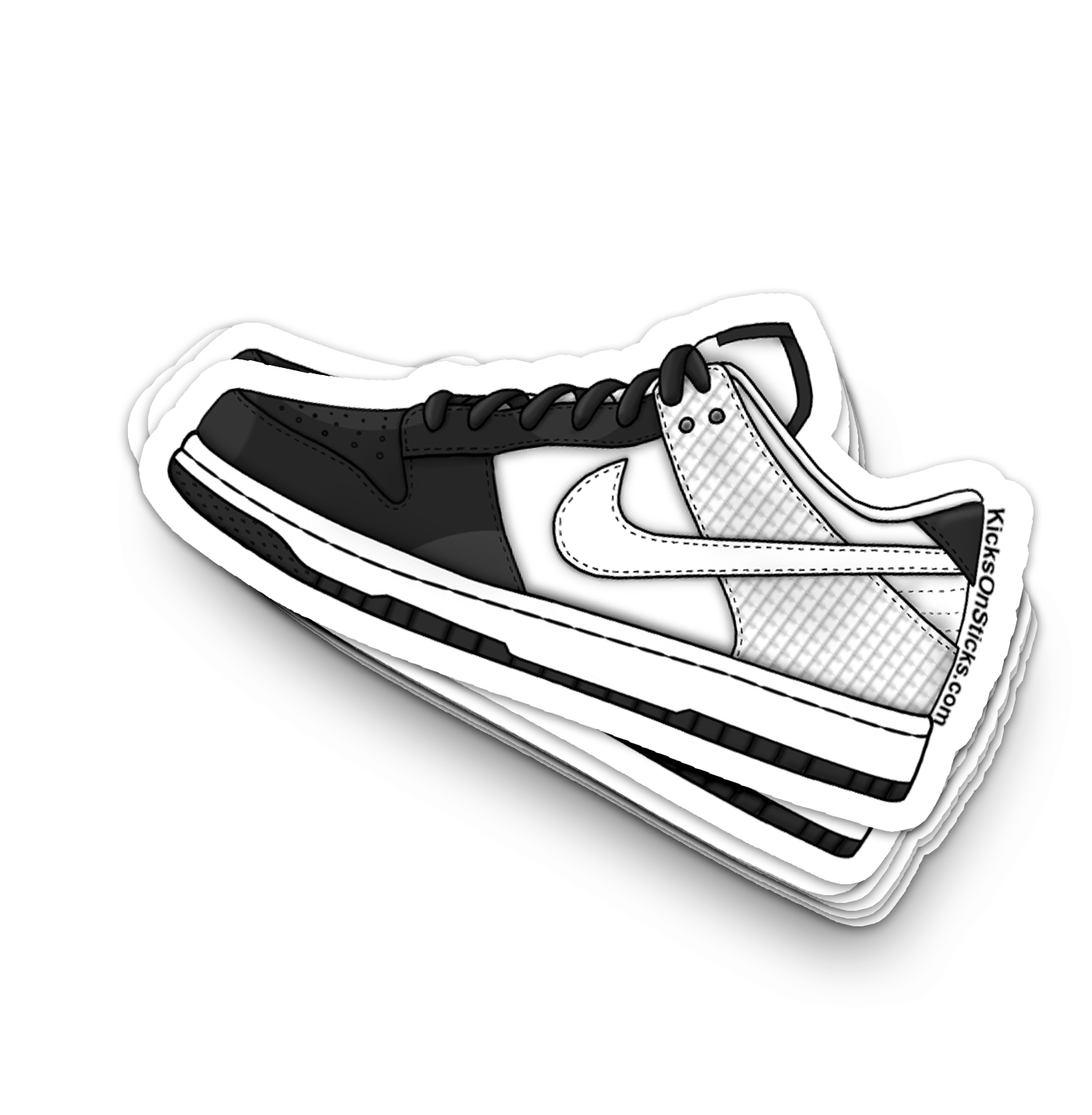 Dunk Low "Jordan Pack Tuxedo" Sneaker Sticker